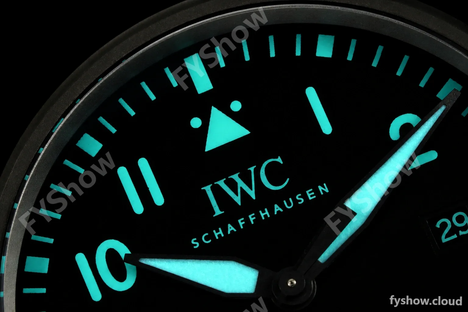 IWC - Mark XX 40mm Automatic IW328210 Pilots PVD/RU Blk/Num BLSF MY9015 - Image 2