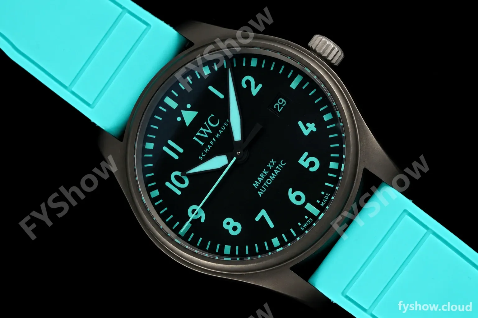 IWC - Mark XX 40mm Automatic IW328210 Pilots PVD/RU Blk/Num BLSF MY9015 - Image 21