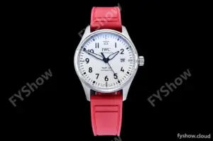 IWC - Mark XX IW328207 Red SS/LE White M+F MY9015