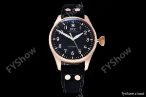 IWC - Big Pilot IW329703 Blk BR/LE Black M+F MY8205