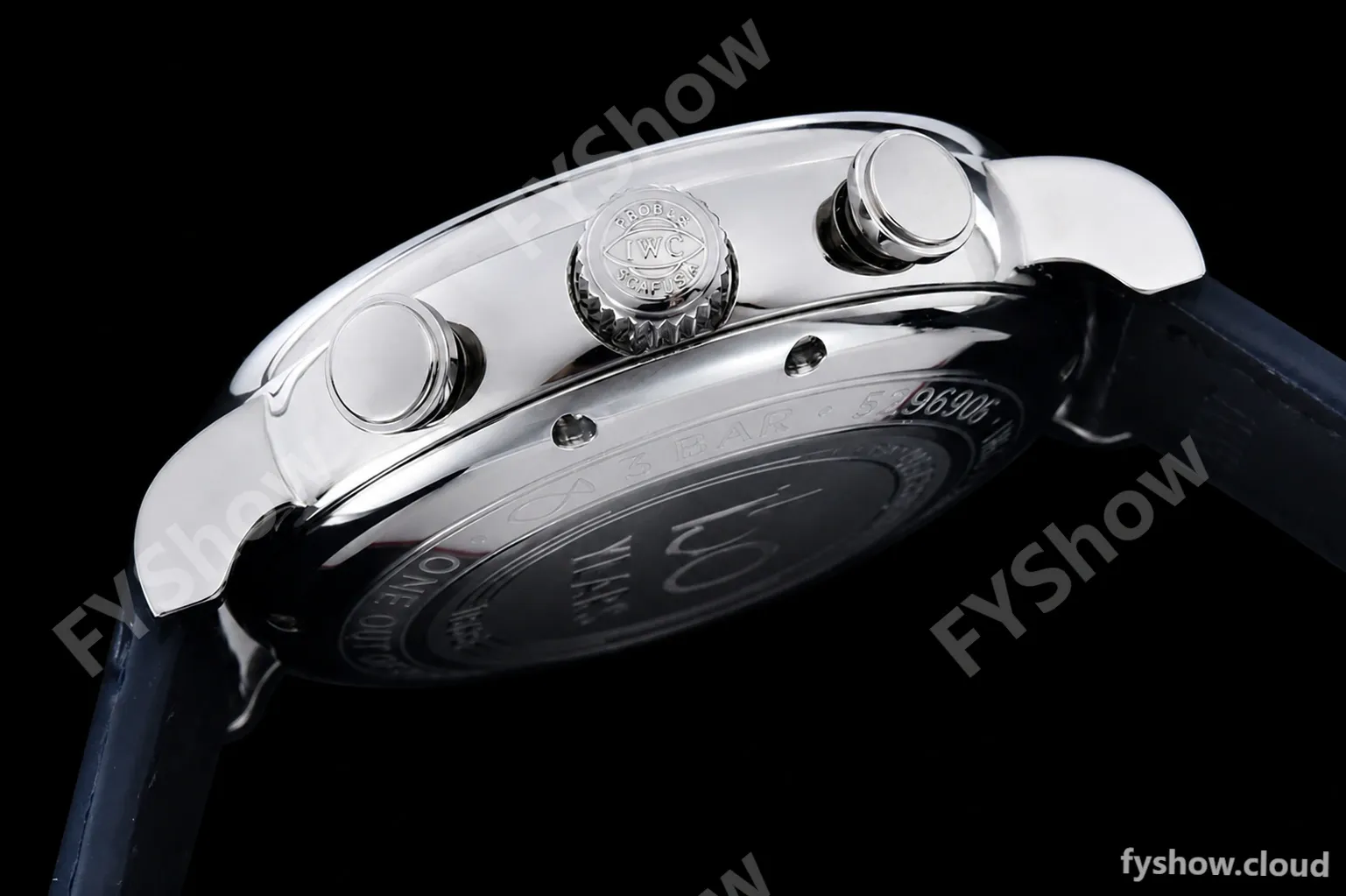IWC - Portofino Chrono IW3910 SS/LE Wht/Blk Stk TWF A7750 - Image 11