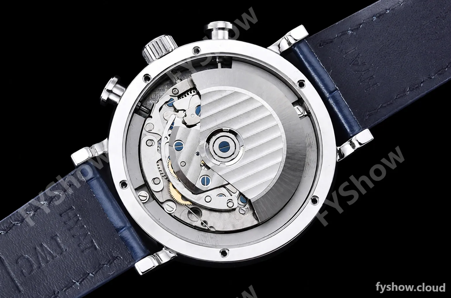 IWC - Portofino Chrono IW3910 SS/LE Wht/Blk Stk TWF A7750 - Image 18