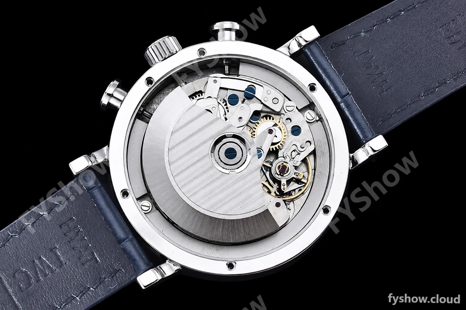 IWC - Portofino Chrono IW3910 SS/LE Wht/Blue Stk TWF A7750 - Image 19