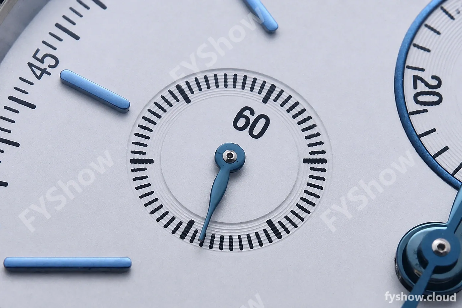 IWC - Portofino Chrono IW3910 SS/LE Wht/Blue Stk TWF A7750 - Image 9