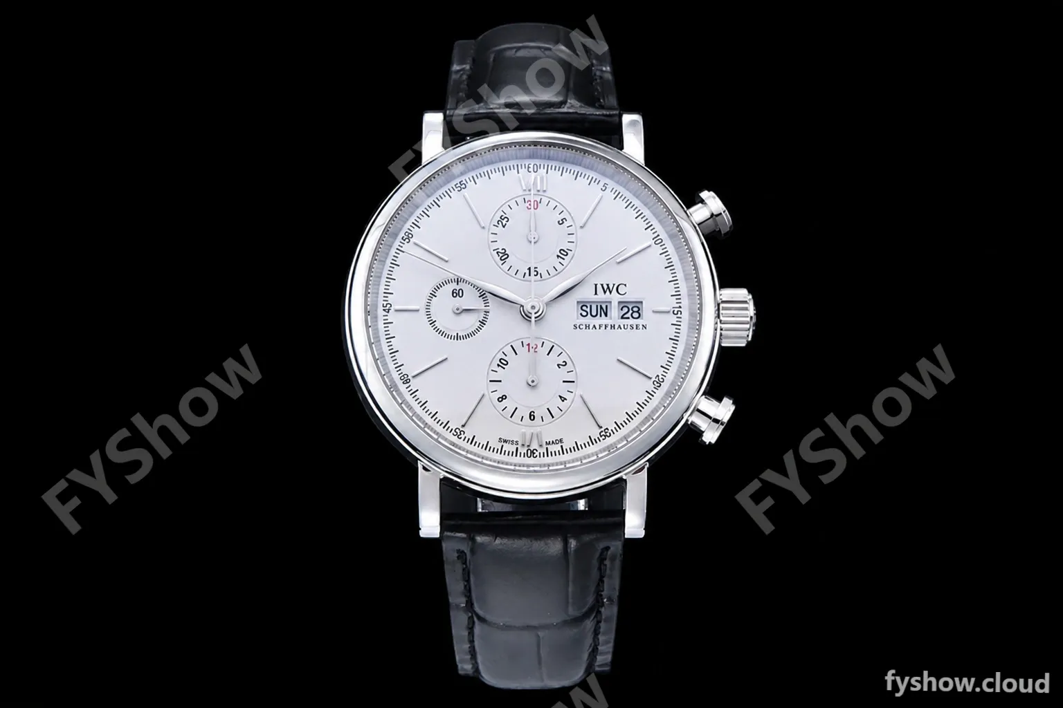 IWC - Portofino Chrono IW3910 SS/LE Wht/SS Stk TWF A7750