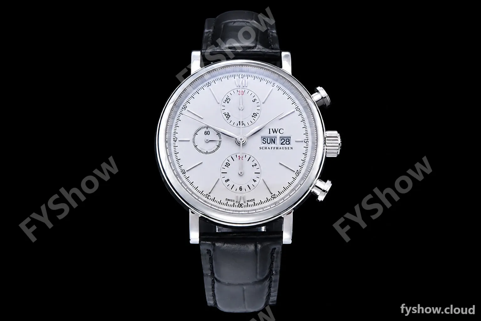 IWC - Portofino Chrono IW3910 SS/LE Wht/SS Stk TWF A7750 - Image 2