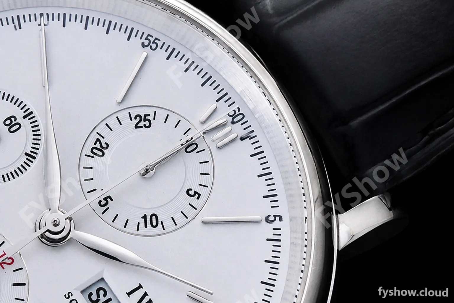 IWC - Portofino Chrono IW3910 SS/LE Wht/SS Stk TWF A7750 - Image 7
