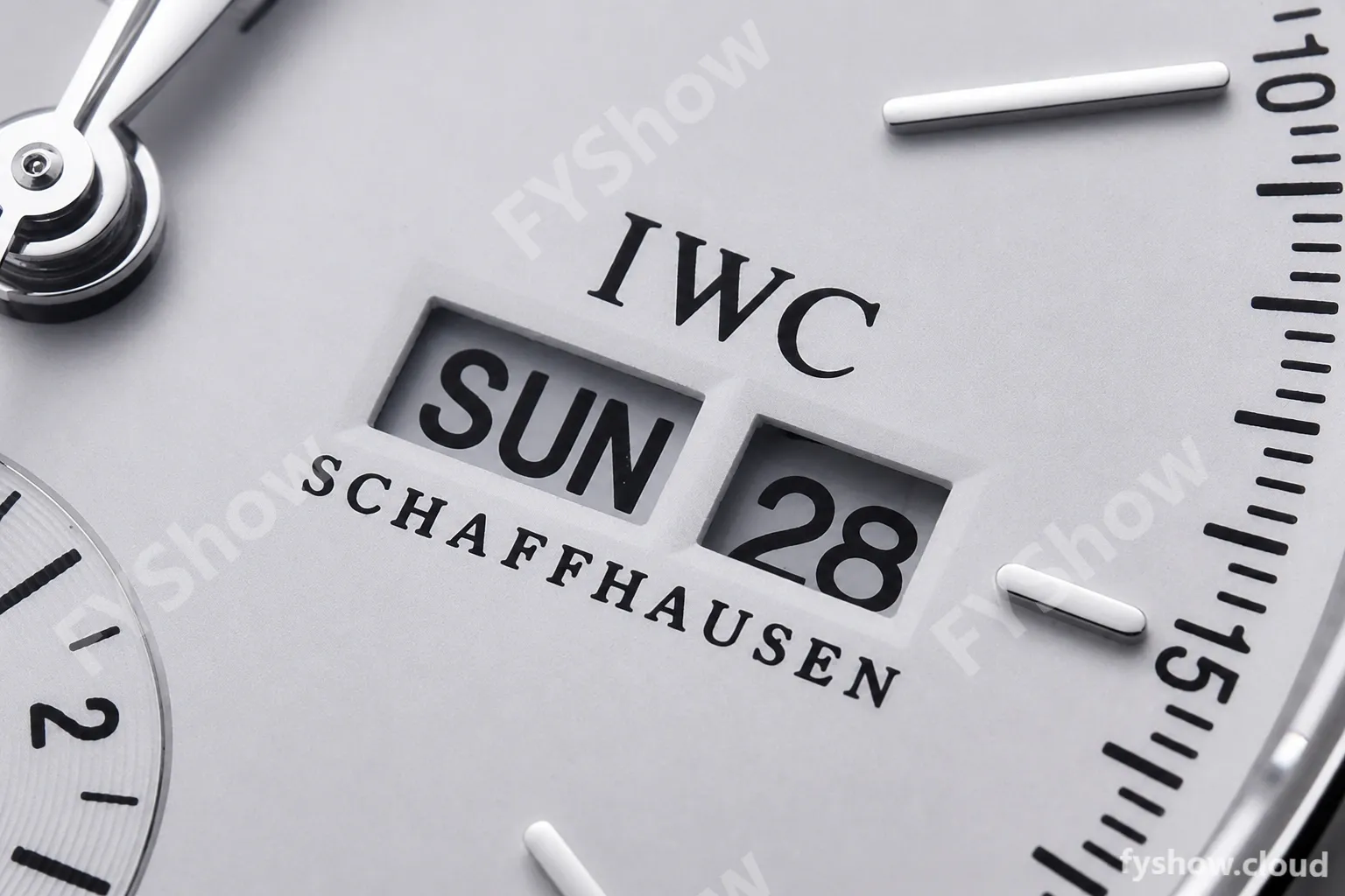 IWC - Portofino Chrono IW3910 SS/LE Wht/SS Stk TWF A7750 - Image 8
