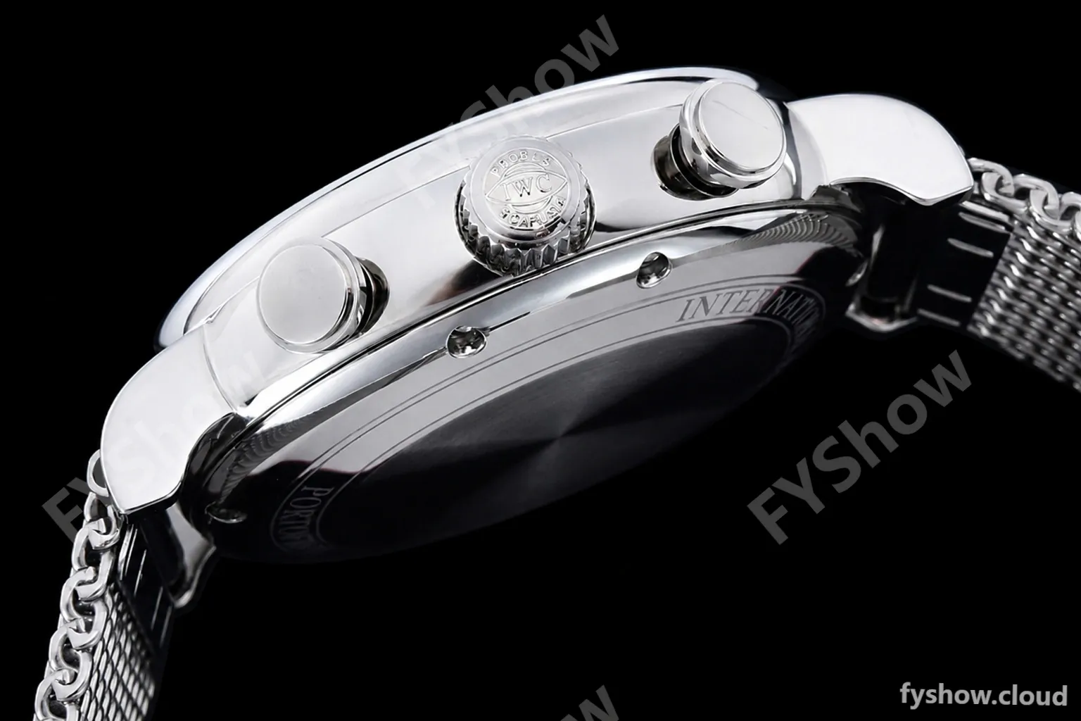 IWC - Portofino Chrono IW3910 SS/SS Blk/Stk TWF A7750 - Image 15