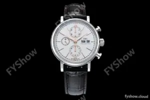 IWC - Portofino Chrono IW3910 SS/LE Wht/RG Stk TWF A7750