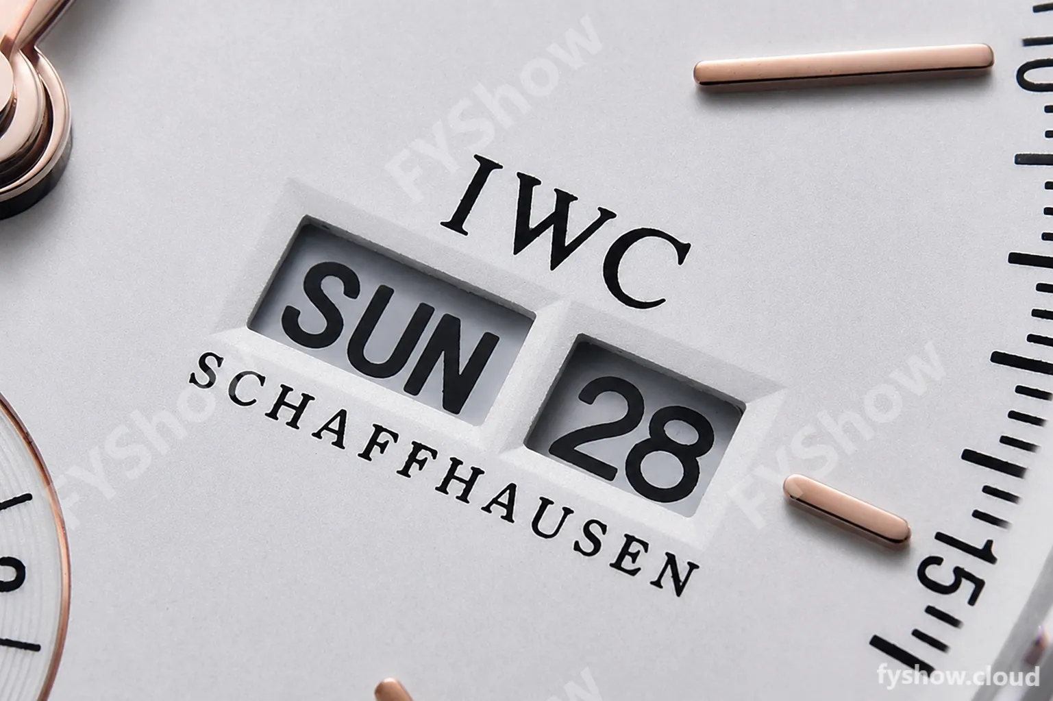 IWC - Portofino Chrono IW3910 SS/LE Wht/RG Stk TWF A7750 - Image 8