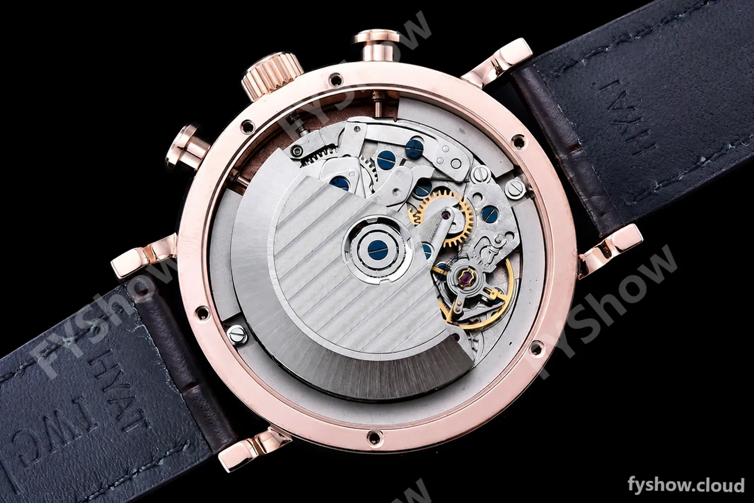 IWC - Portofino Chrono IW3910 RG/LE Blue/RG Stk TWF A7750 - Image 19