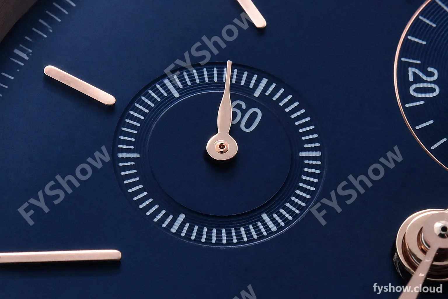 IWC - Portofino Chrono IW3910 RG/LE Blue/RG Stk TWF A7750 - Image 9