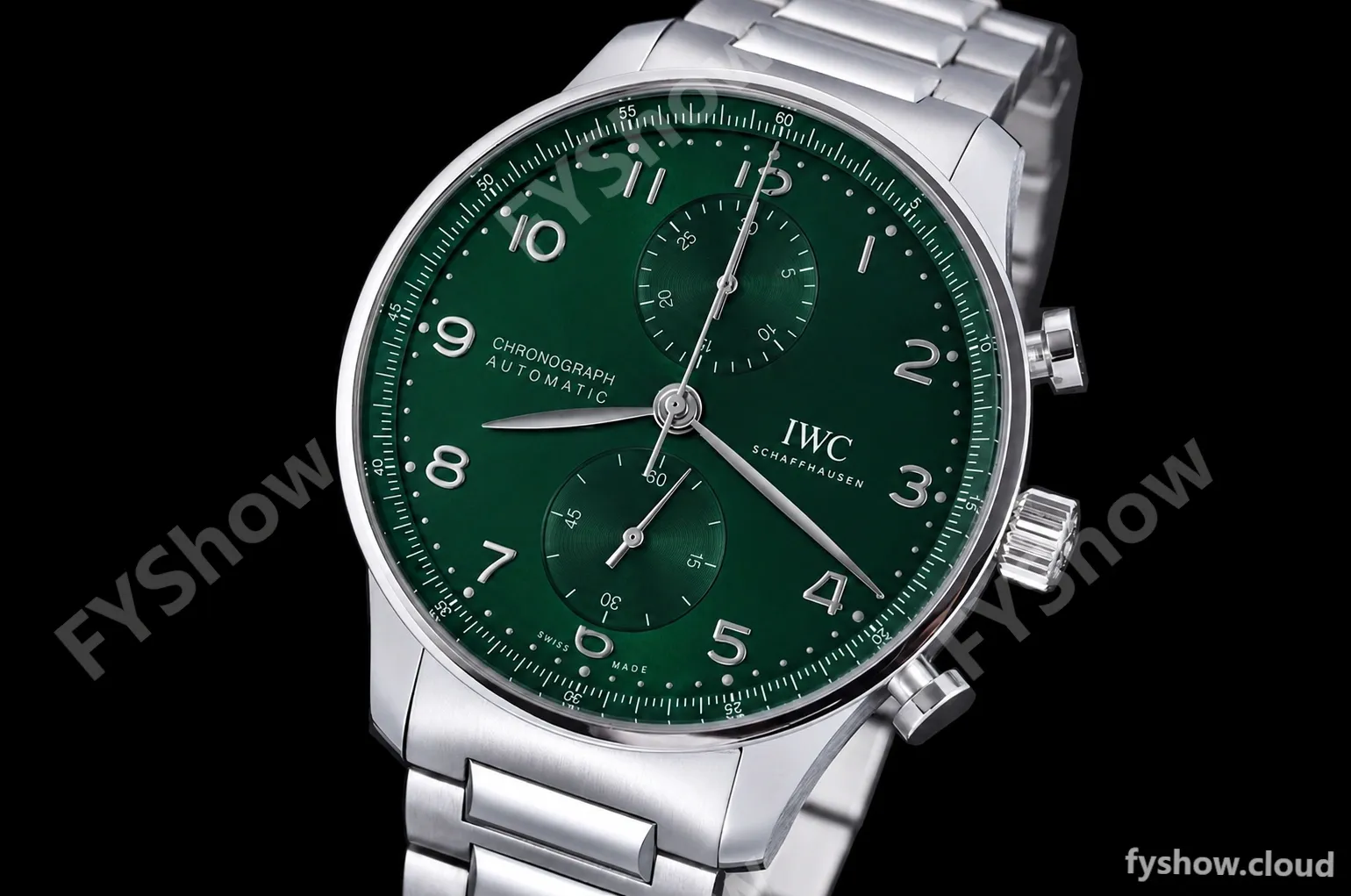IWC - Portuguese Chronograph IW371605 41mm SS/LE Wht/Num ZF V2 A69355 - Image 4