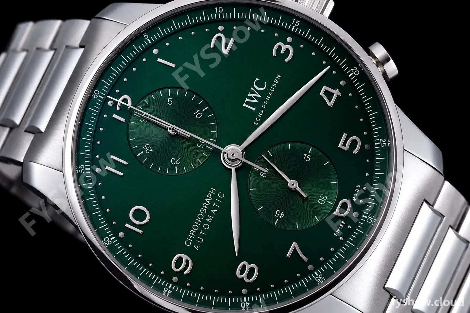 IWC - Portuguese Chronograph IW371605 41mm SS/LE Wht/Num ZF V2 A69355 - Image 5