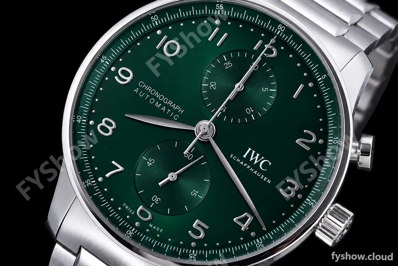 IWC - Portuguese Chronograph IW371605 41mm SS/LE Wht/Num ZF V2 A69355 - Image 6