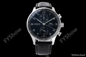 IWC - Portuguese Chronograph IW371604 41mm SS/LE Wht/Num ZF V2 A69355