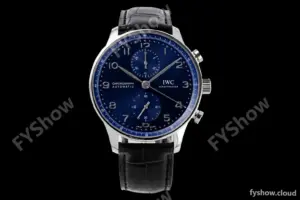 IWC - Portuguese Chrono Ed IW3716 SS/SS Wht/Num ZF A69355