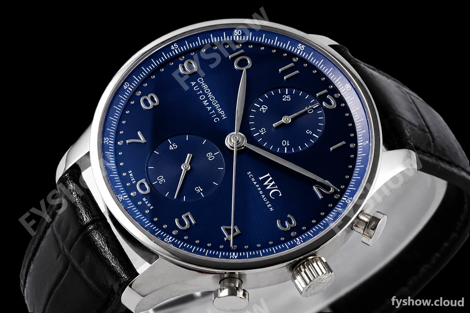 IWC - Portuguese Chrono Ed IW3716 SS/SS Wht/Num ZF A69355 - Image 7