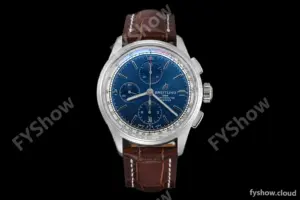Breitling - Premier Chronograph 42mm SS/LE Blue/Stk BLSF A7750