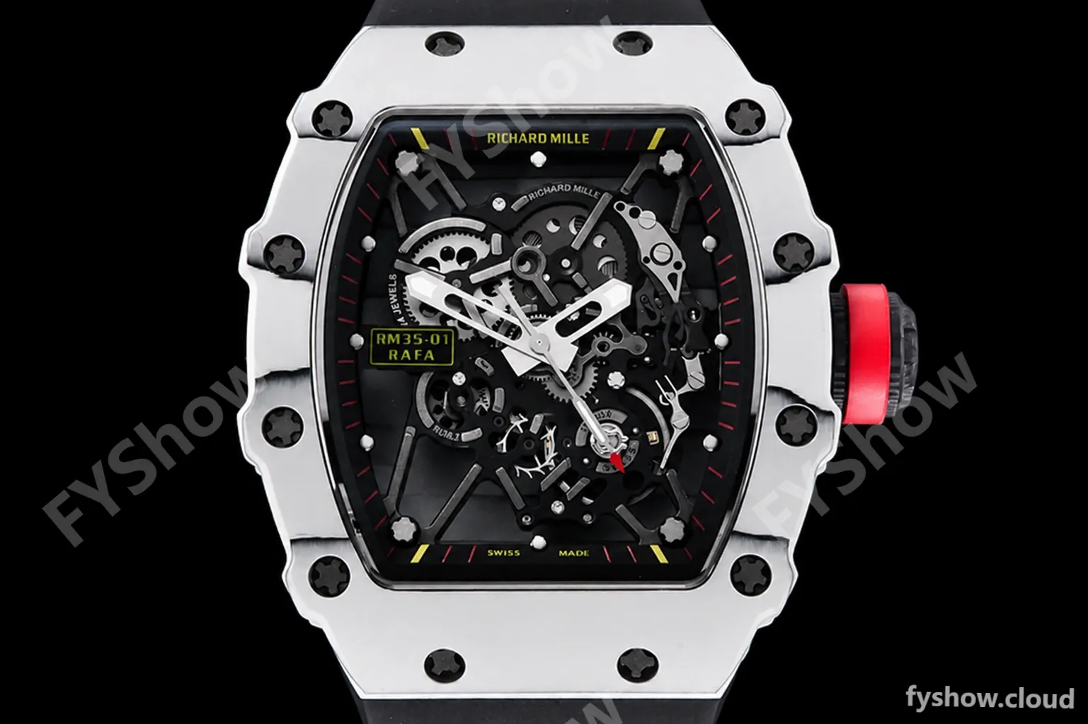 Richard Mille - RM35-01 Rafael Nadal Blk W-NTPT/RU Skele RMXF RMUL3 - Image 2