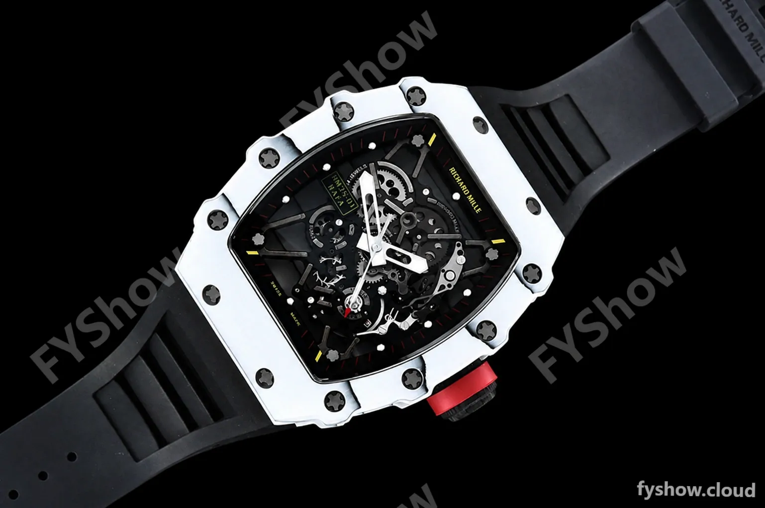 Richard Mille - RM35-01 Rafael Nadal Blk W-NTPT/RU Skele RMXF RMUL3 - Image 3