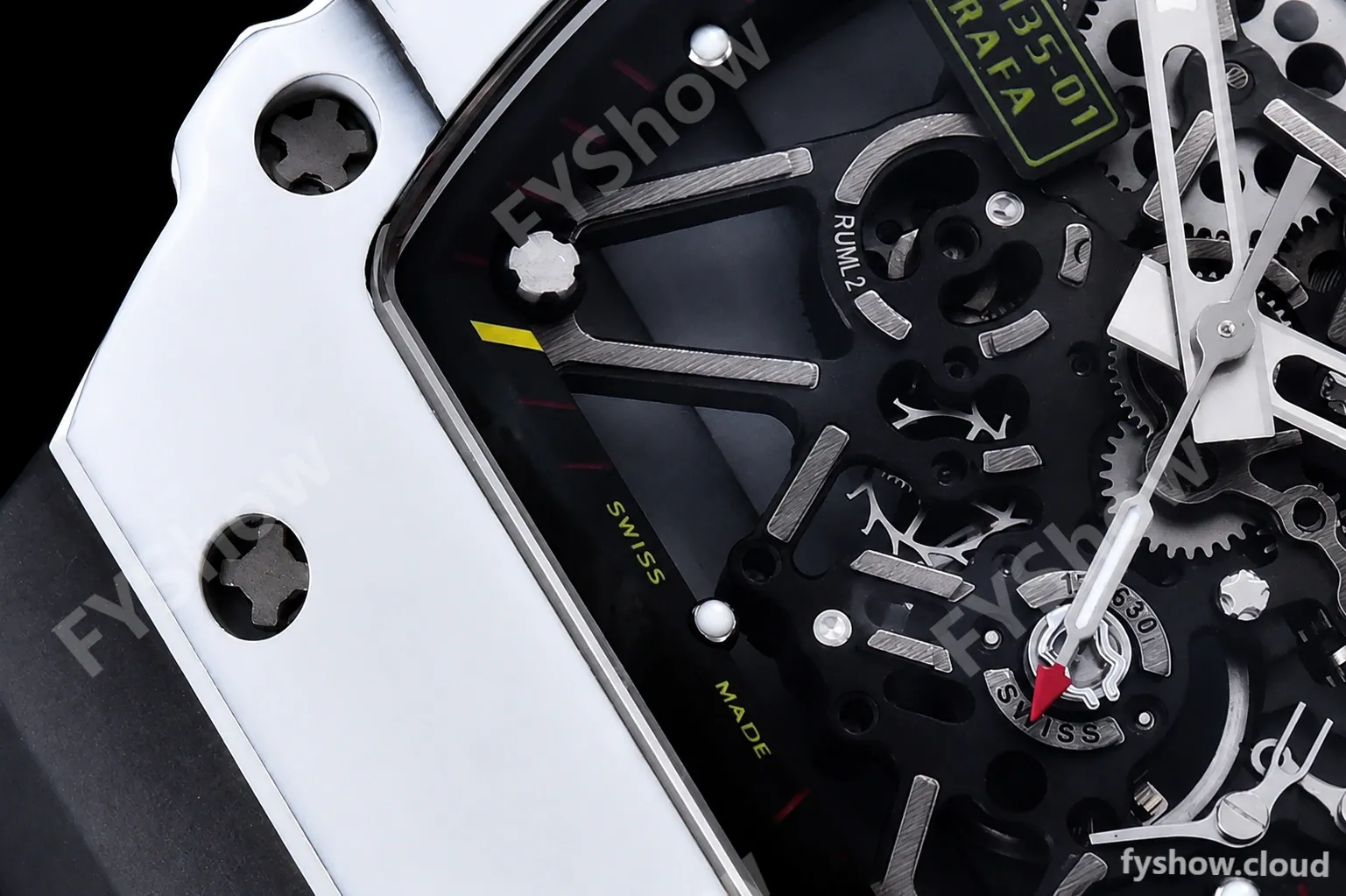 Richard Mille - RM35-01 Rafael Nadal Blk W-NTPT/RU Skele RMXF RMUL3 - Image 7