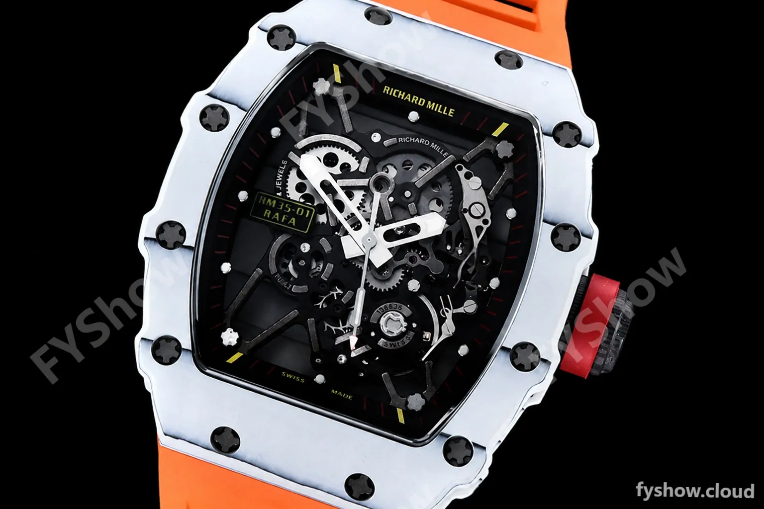 Richard Mille - RM35-01 Rafael Nadal Org W-NTPT/RU Skele RMXF RMUL3 - Image 4