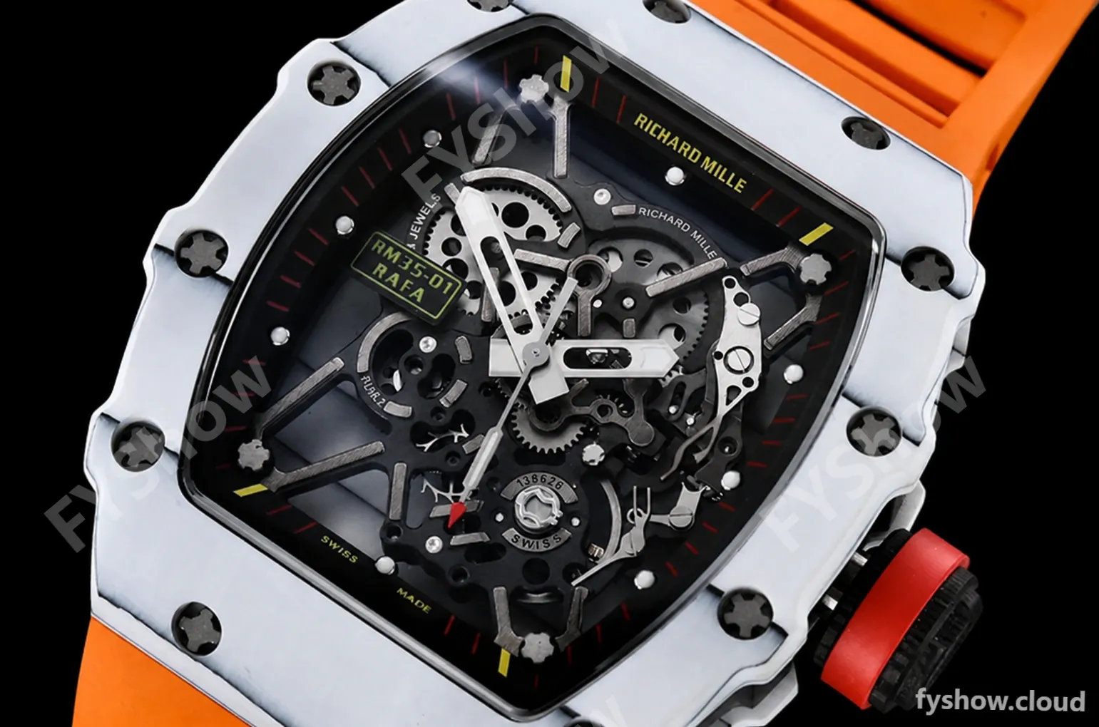 Richard Mille - RM35-01 Rafael Nadal Org W-NTPT/RU Skele RMXF RMUL3 - Image 5