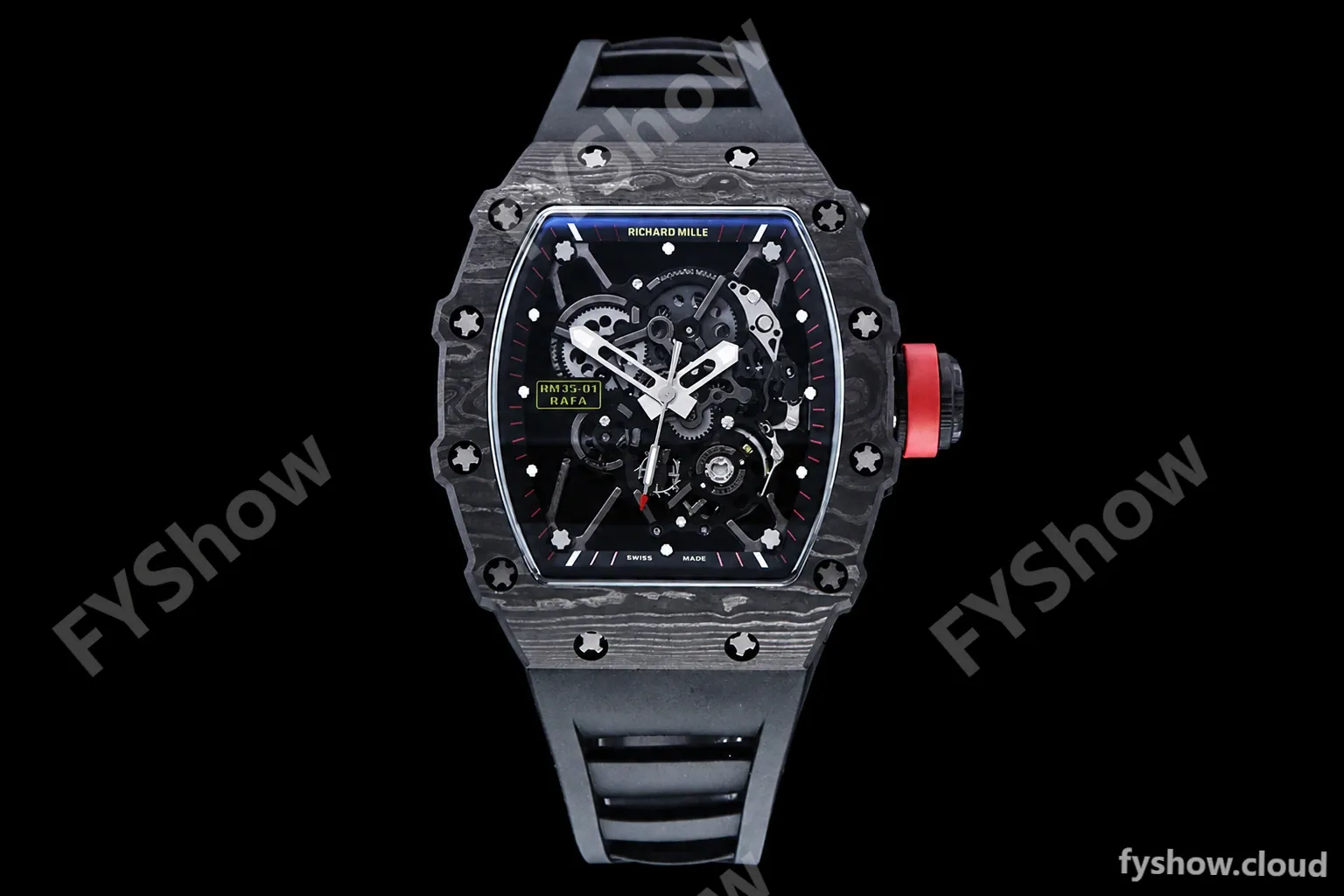 Richard Mille - RM35-01 Rafael Nadal Blk NTPT/RU Skele RMXF RMUL3