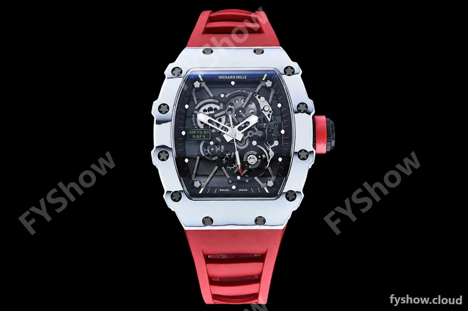 Richard Mille - RM35-01 Rafael Nadal Red W-NTPT/RU Skele RMXF RMUL3