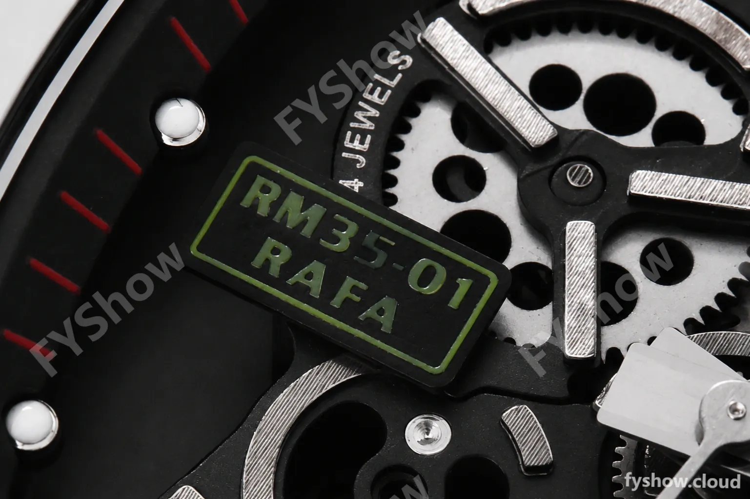 Richard Mille - RM35-01 Rafael Nadal Red W-NTPT/RU Skele RMXF RMUL3 - Image 10