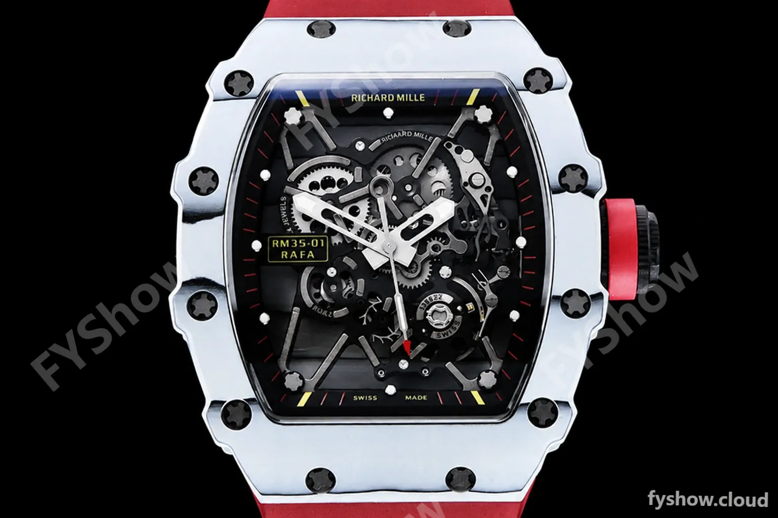 Richard Mille - RM35-01 Rafael Nadal Red W-NTPT/RU Skele RMXF RMUL3 - Image 2