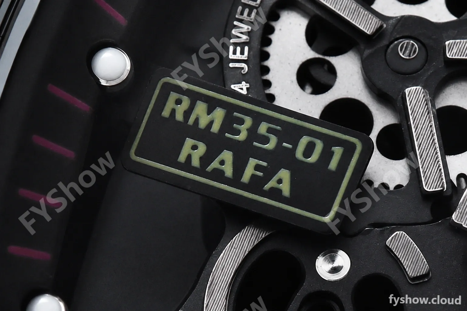 Richard Mille - RM35-01 Rafael Nadal Yelw W-NTPT/RU Skele RMXF RMUL3 - Image 15