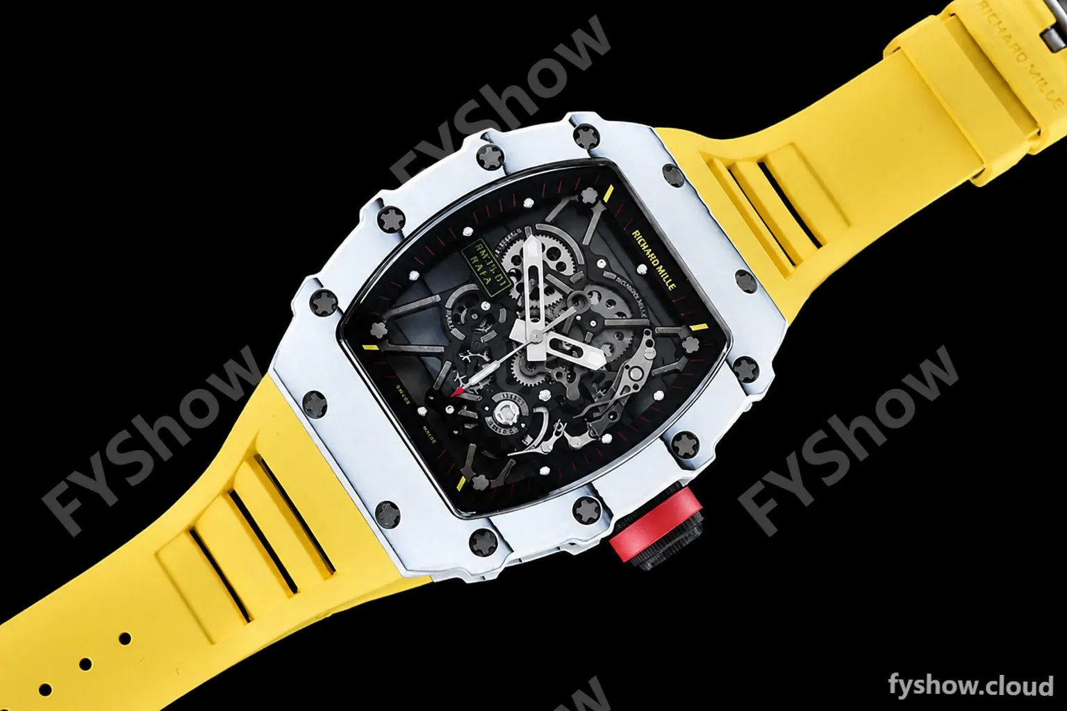 Richard Mille - RM35-01 Rafael Nadal Yelw W-NTPT/RU Skele RMXF RMUL3 - Image 7