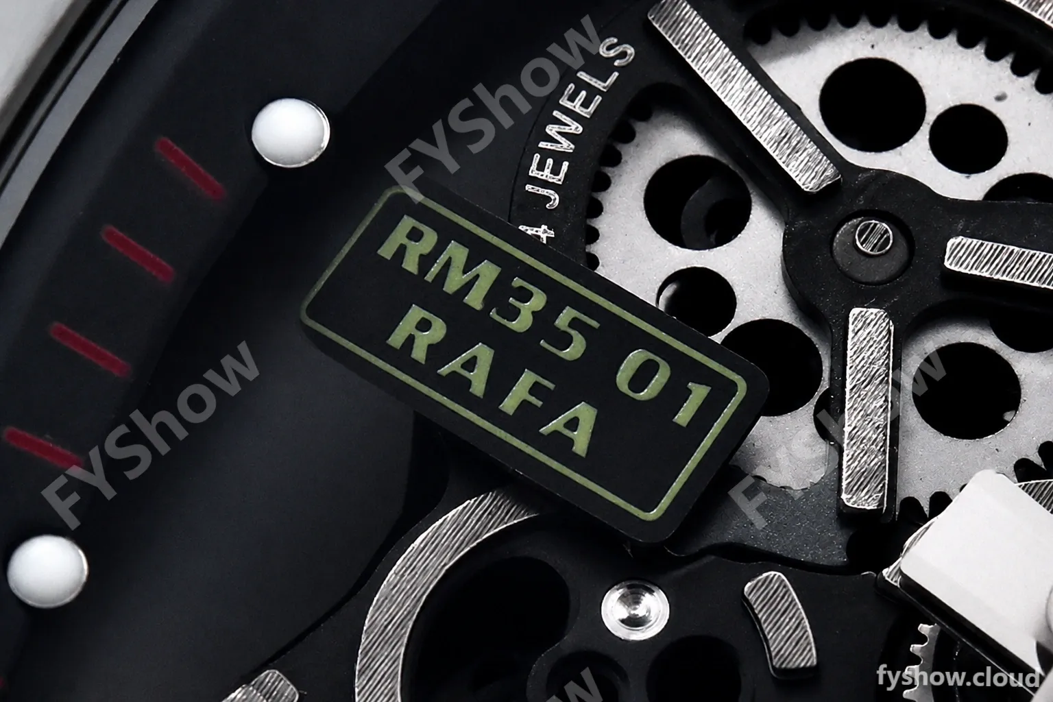Richard Mille - RM35-01 Rafael Nadal Wht W-NTPT/RU Skele RMXF RMUL3 - Image 11