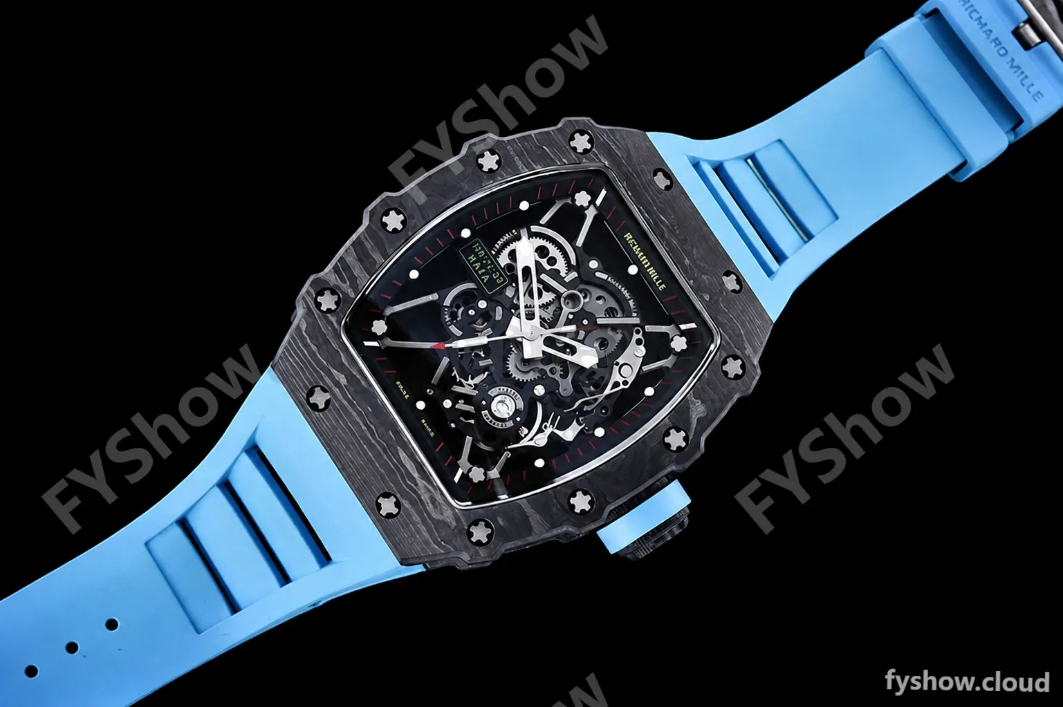 Richard Mille - RM35-01 Rafael Nadal Blue NTPT/RU Skele RMXF RMUL3 - Image 3
