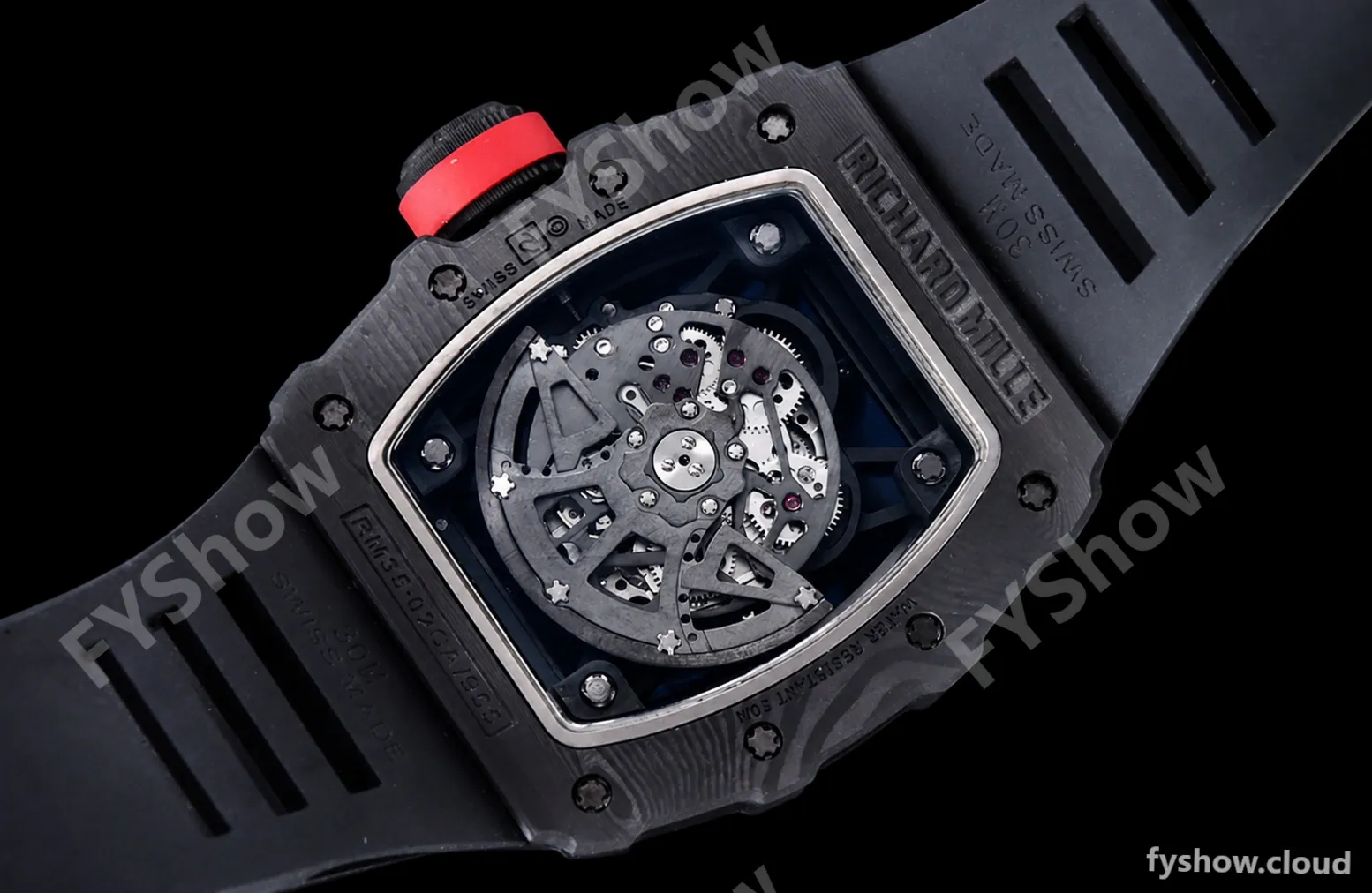 Richard Mille - RM35-02 Rafael Nadal Blk/Blk FC/VRU ZF V5 Miyota Mod - Image 14