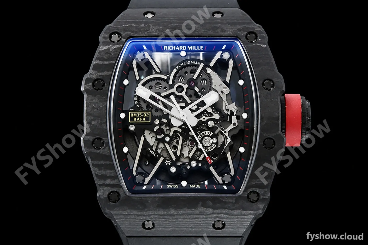 Richard Mille - RM35-02 Rafael Nadal Blk/Blk FC/VRU ZF V5 Miyota Mod - Image 2