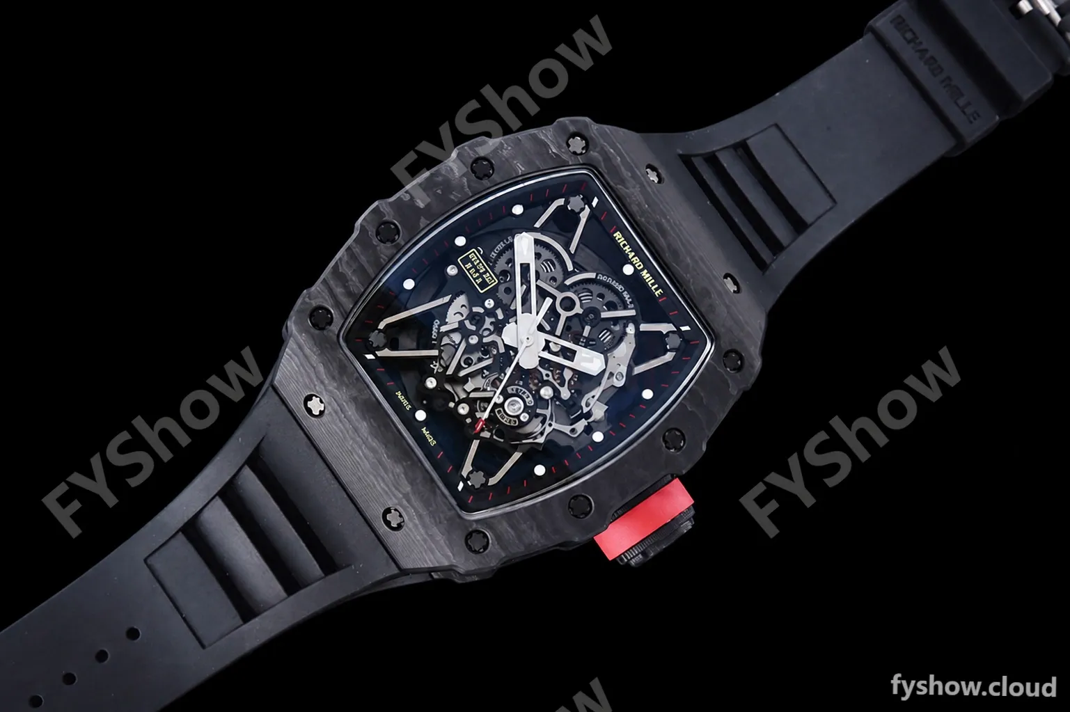 Richard Mille - RM35-02 Rafael Nadal Blk/Blk FC/VRU ZF V5 Miyota Mod - Image 3
