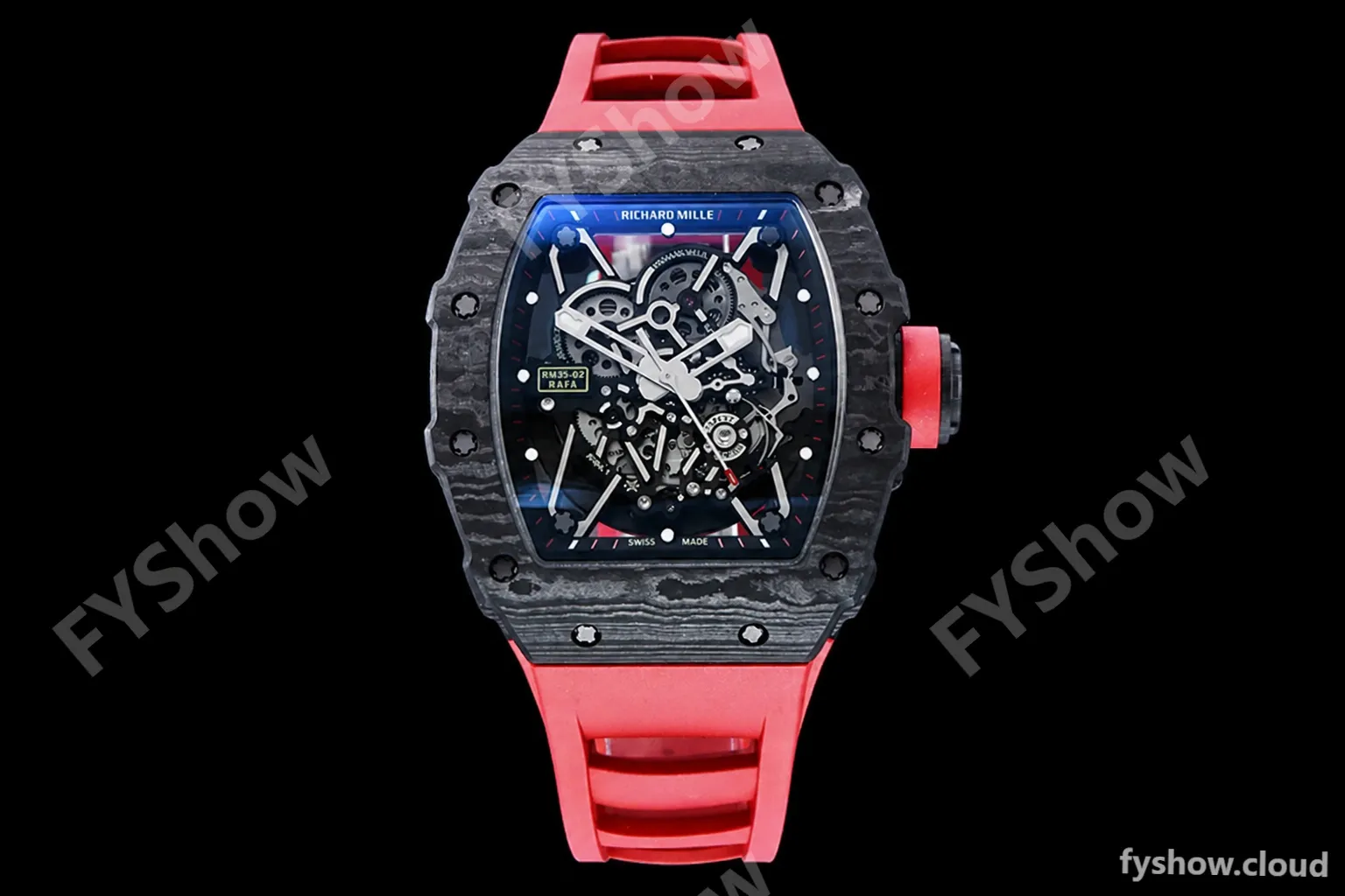 Richard Mille - RM35-02 Rafael Nadal Blk/Red FC/VRU ZF V5 Miyota Mod