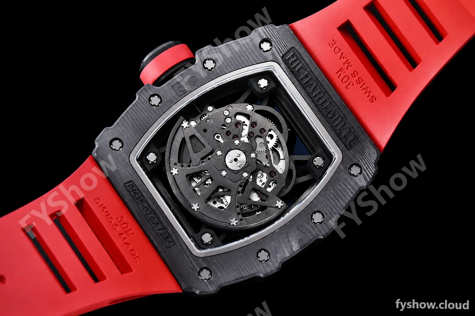 Richard Mille - RM35-02 Rafael Nadal Blk/Red FC/VRU ZF V5 Miyota Mod - Image 14