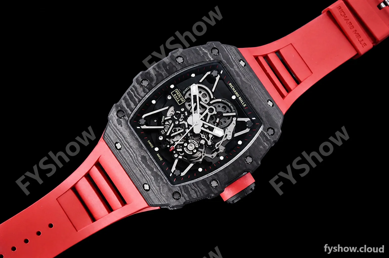 Richard Mille - RM35-02 Rafael Nadal Blk/Red FC/VRU ZF V5 Miyota Mod - Image 3