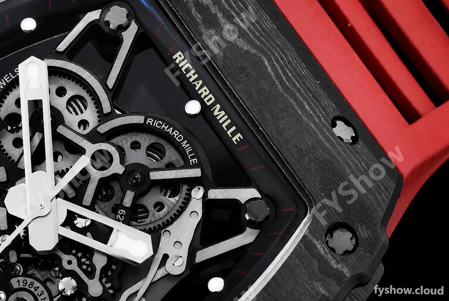 Richard Mille - RM35-02 Rafael Nadal Blk/Red FC/VRU ZF V5 Miyota Mod - Image 6