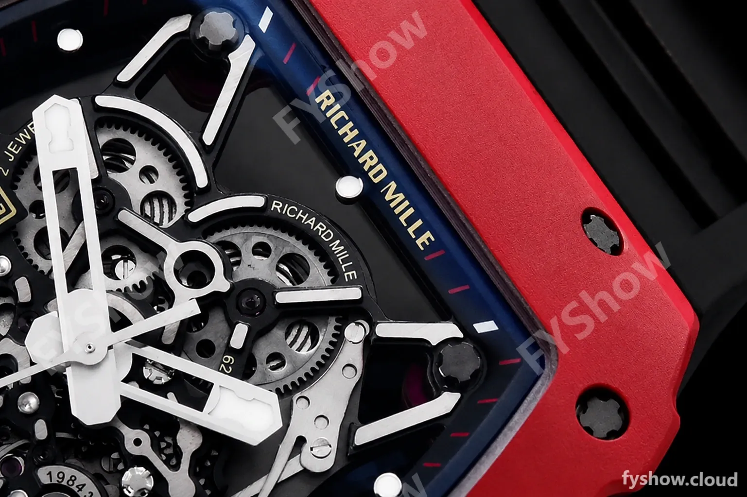 Richard Mille - RM35-02 Rafael Nadal Red/Blk FC/VRU ZF V5 Miyota Mod - Image 6