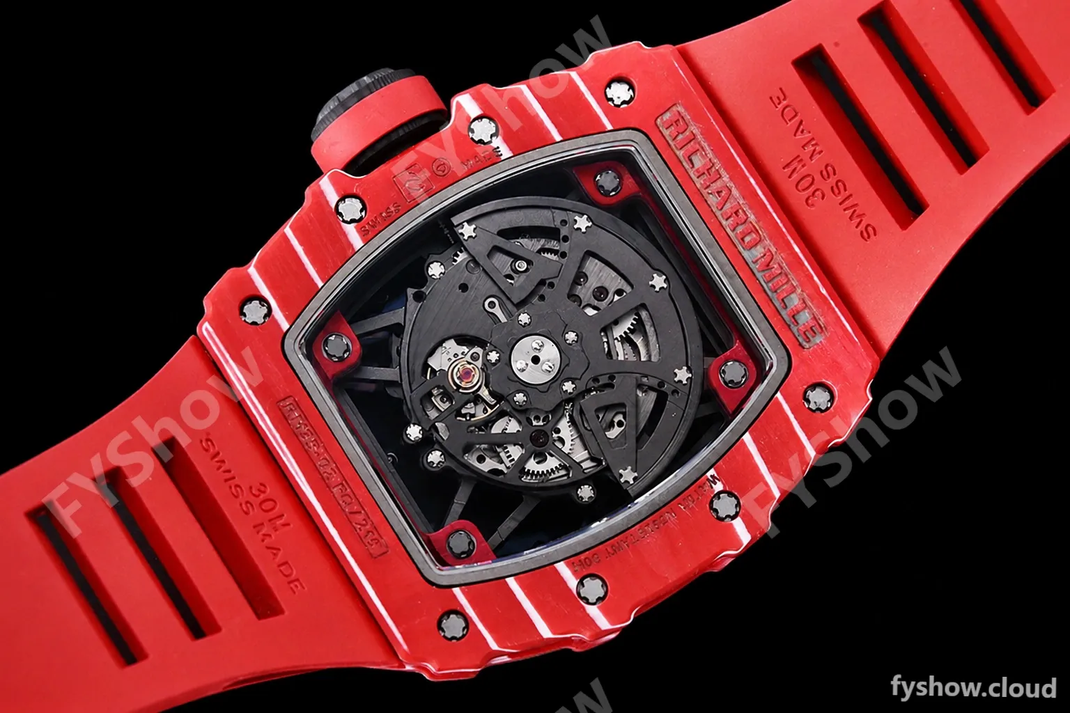 Richard Mille - RM35-02 Rafael Nadal Red/Red FC/VRU ZF V5 Miyota Mod - Image 13