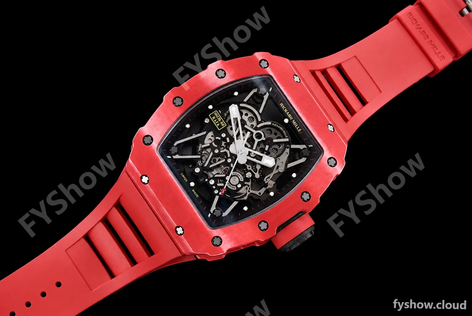 Richard Mille - RM35-02 Rafael Nadal Red/Red FC/VRU ZF V5 Miyota Mod - Image 3