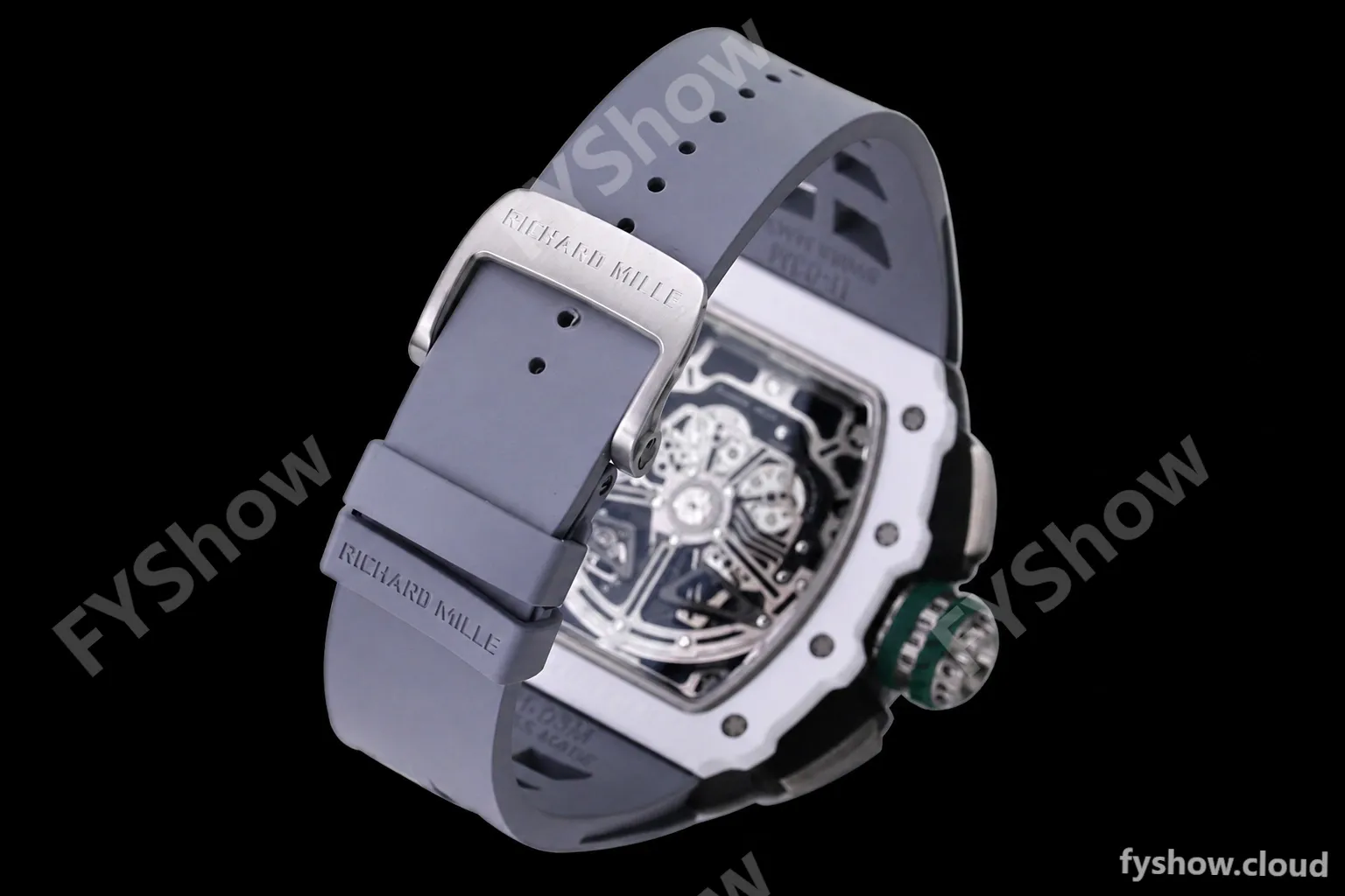 Richard Mille - RM11-03 Le Mans Classic Flyback Chrono Wht-Cer/Ru Grey/Ske KVF V5 A7750 - Image 7