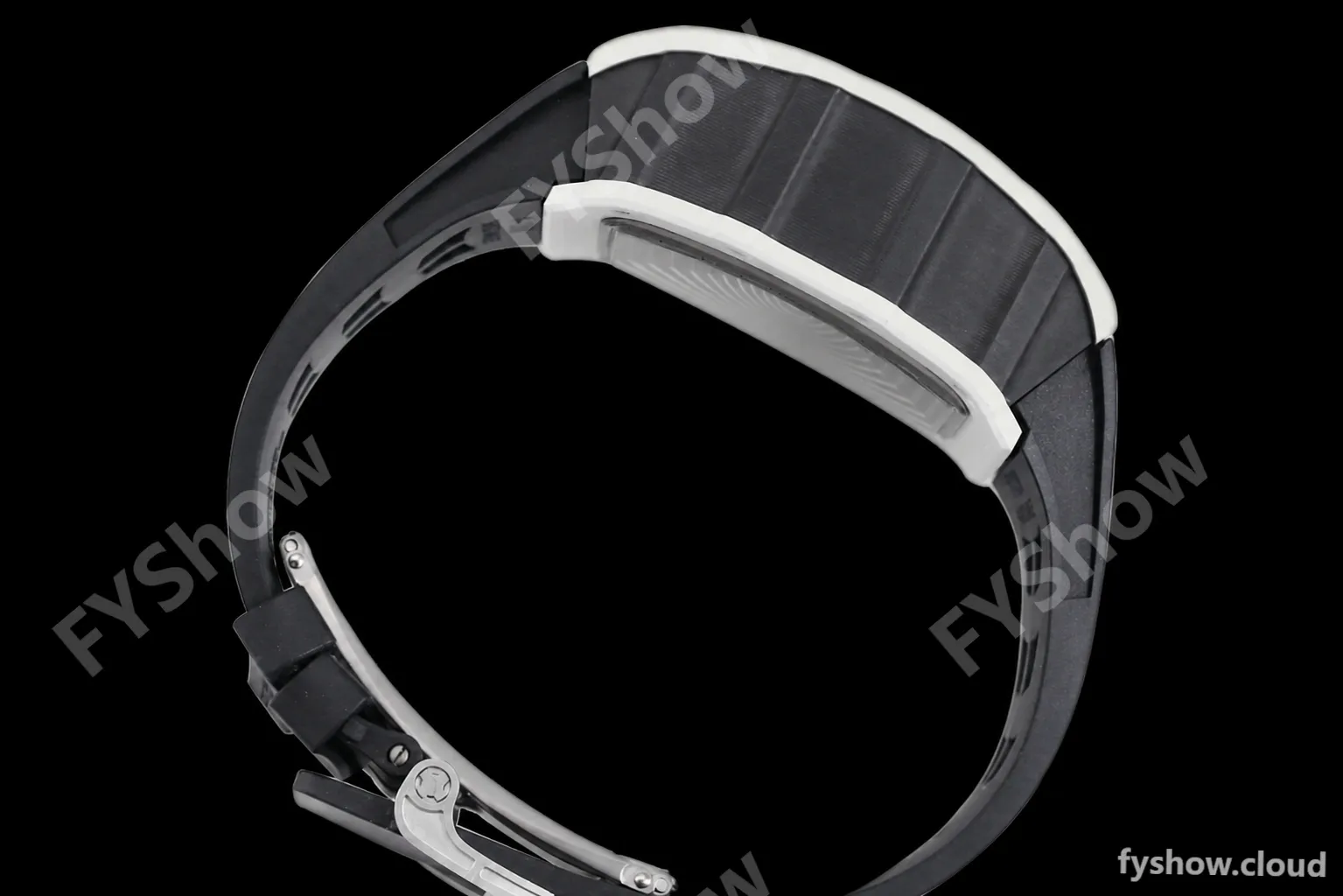 Richard Mille - RM11-03 Le Mans Classic Flyback Chrono Wht-Cer/Ru Blk/Ske KVF V5 A7750 - Image 6