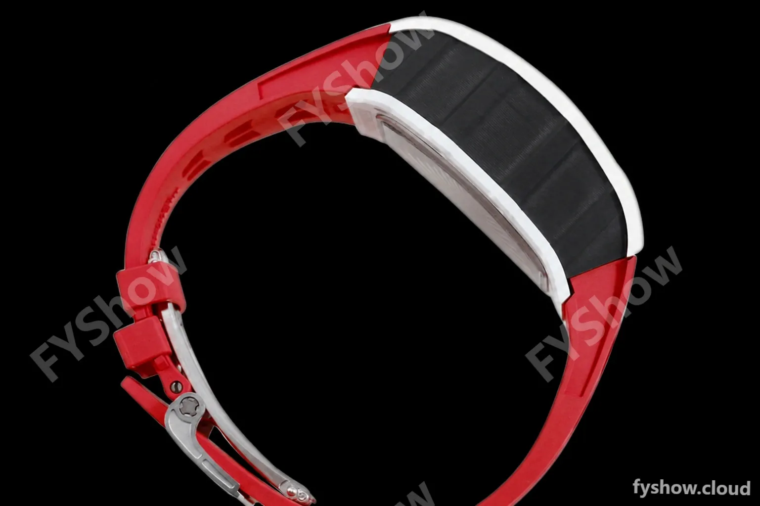 Richard Mille - RM11-03 Le Mans Classic Flyback Chrono Wht-Cer/Ru Red/Ske KVF V5 A7750 - Image 3